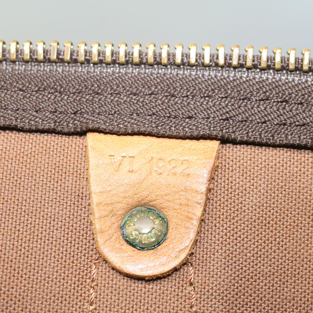 LOUIS VUITTON Monogram Keepall 60 Boston Bag M41422 LV 55098