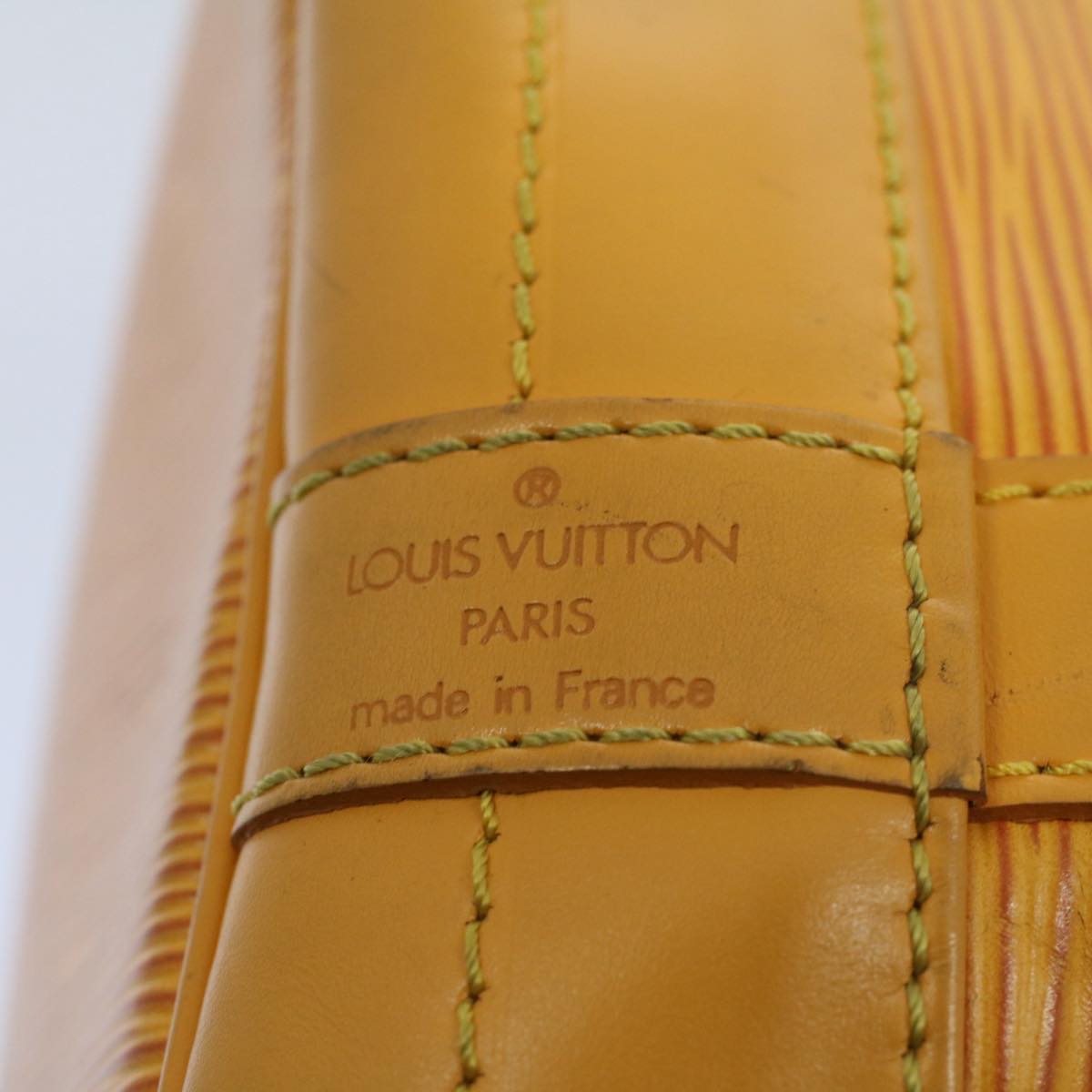 LOUIS VUITTON Epi Noe Shoulder Bag Tassili Yellow M44009 LV 55099
