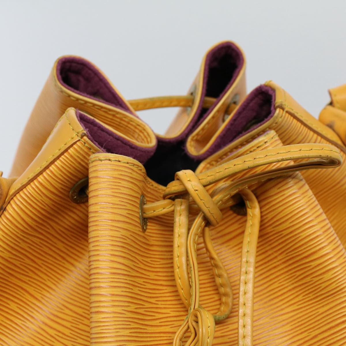 LOUIS VUITTON Epi Noe Shoulder Bag Tassili Yellow M44009 LV 55099