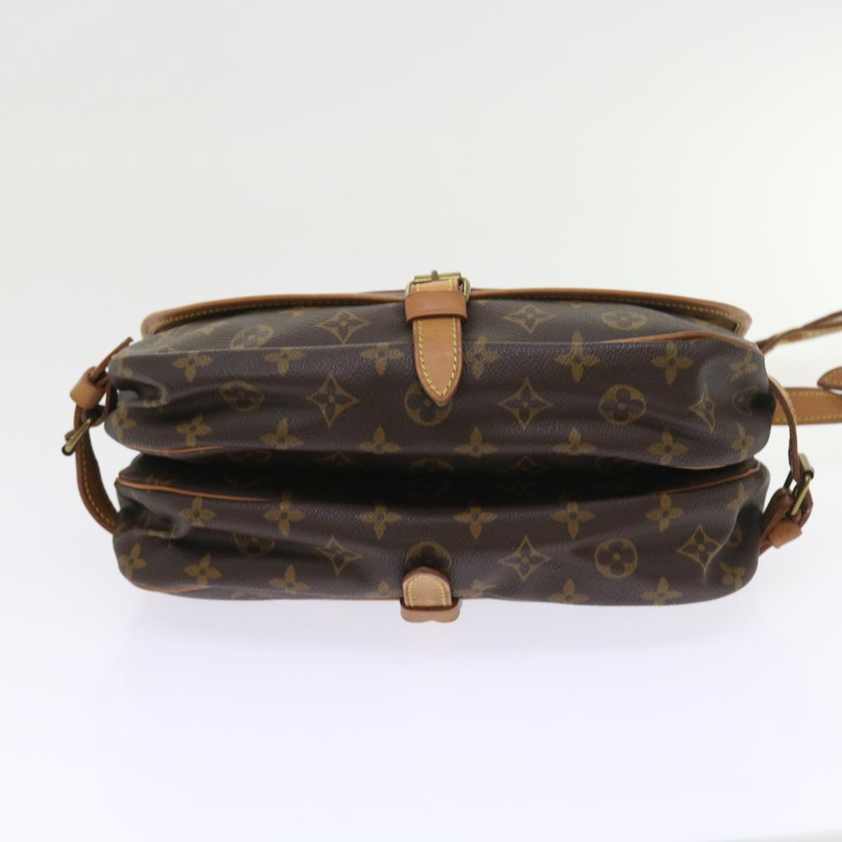 LOUIS VUITTON Monogram Saumur 30 Shoulder Bag M42256 LV 55101