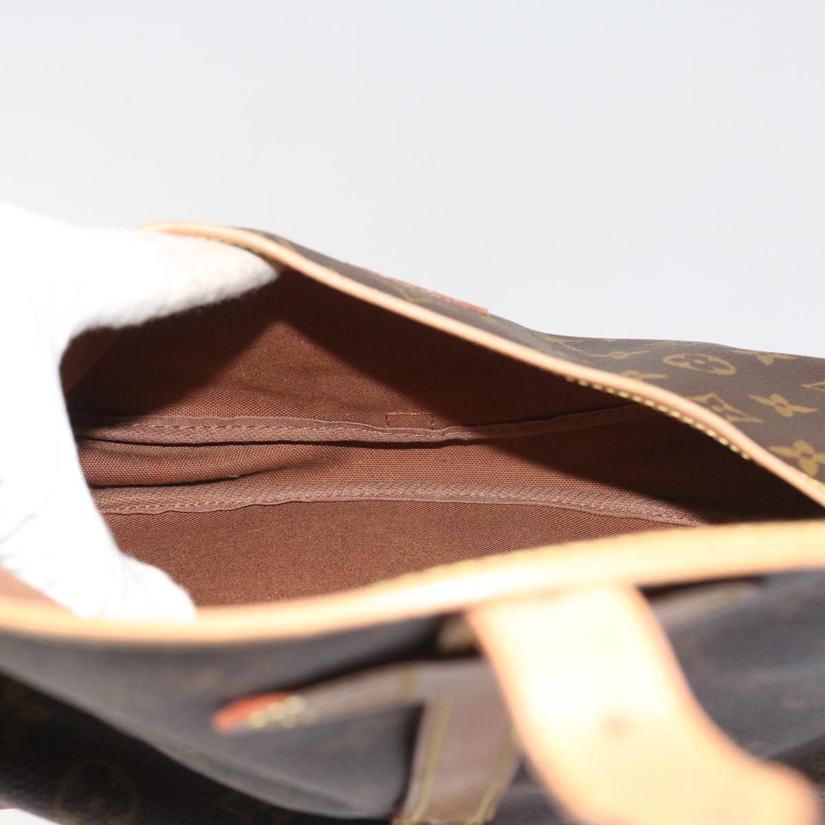 LOUIS VUITTON Monogram Saumur 30 Shoulder Bag M42256 LV 55101