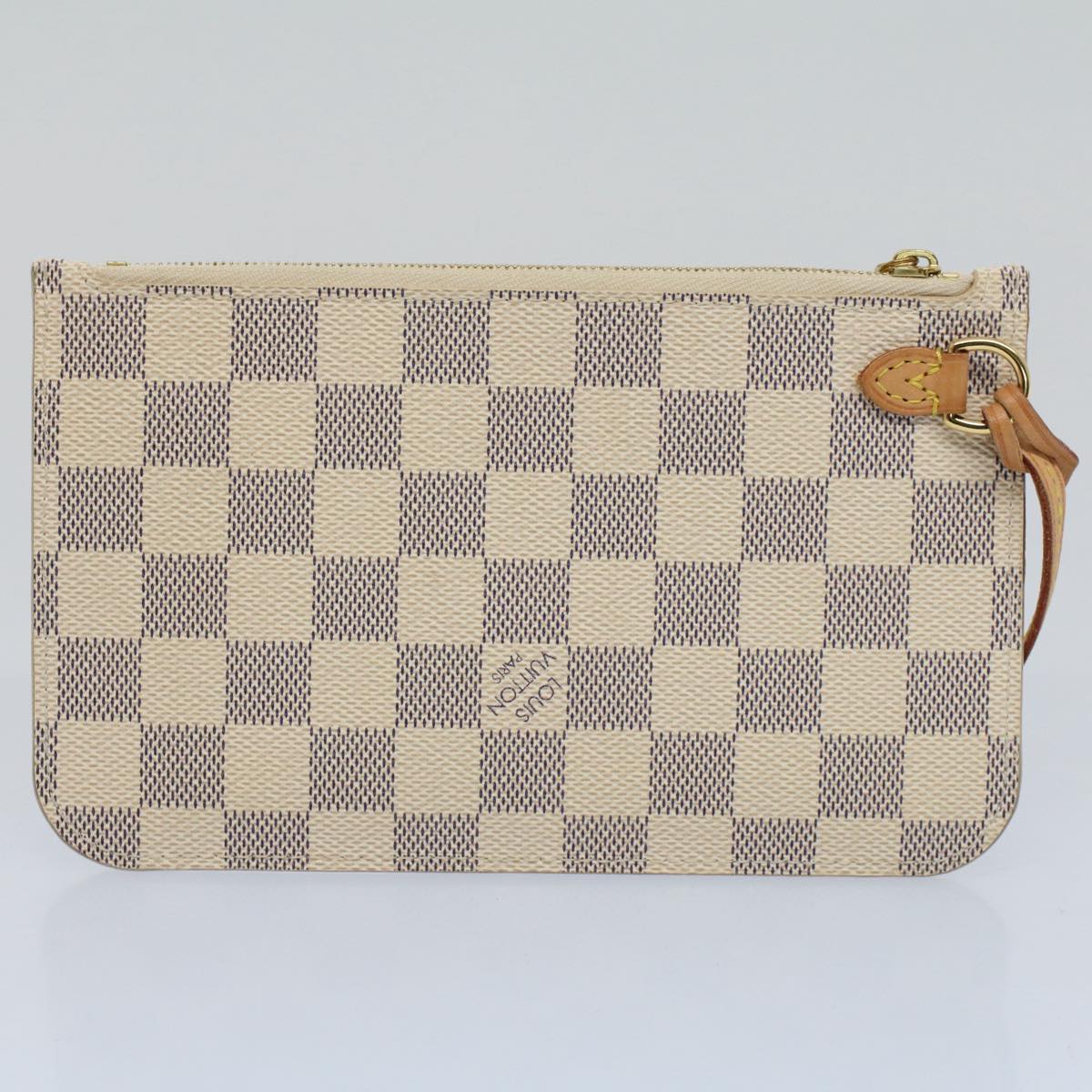LOUIS VUITTON Damier Azur Neverfull PM Tote Bag N41362 LV 55104