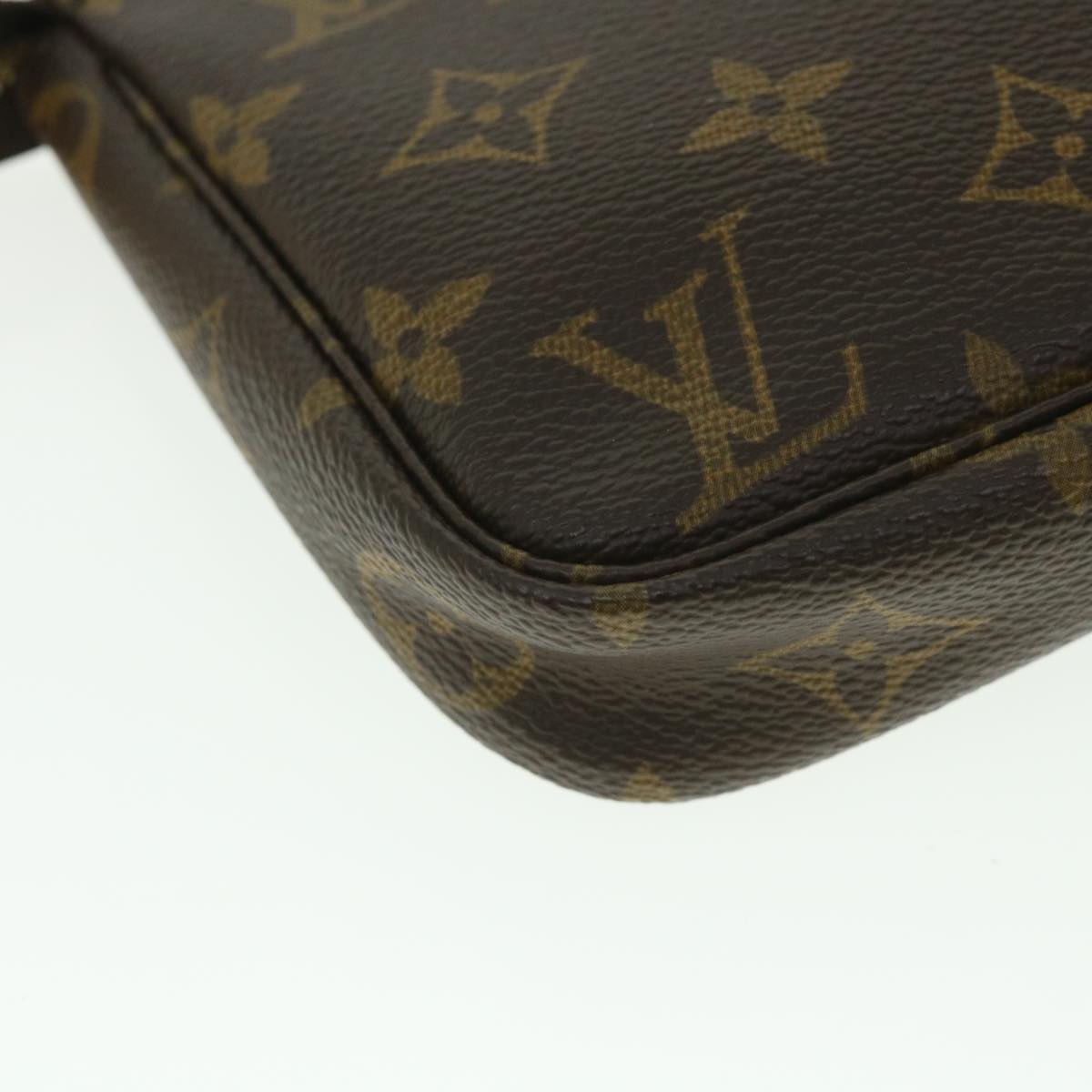 LOUIS VUITTON Monogram Pochette Accessoires Pouch M51980 LV 55106