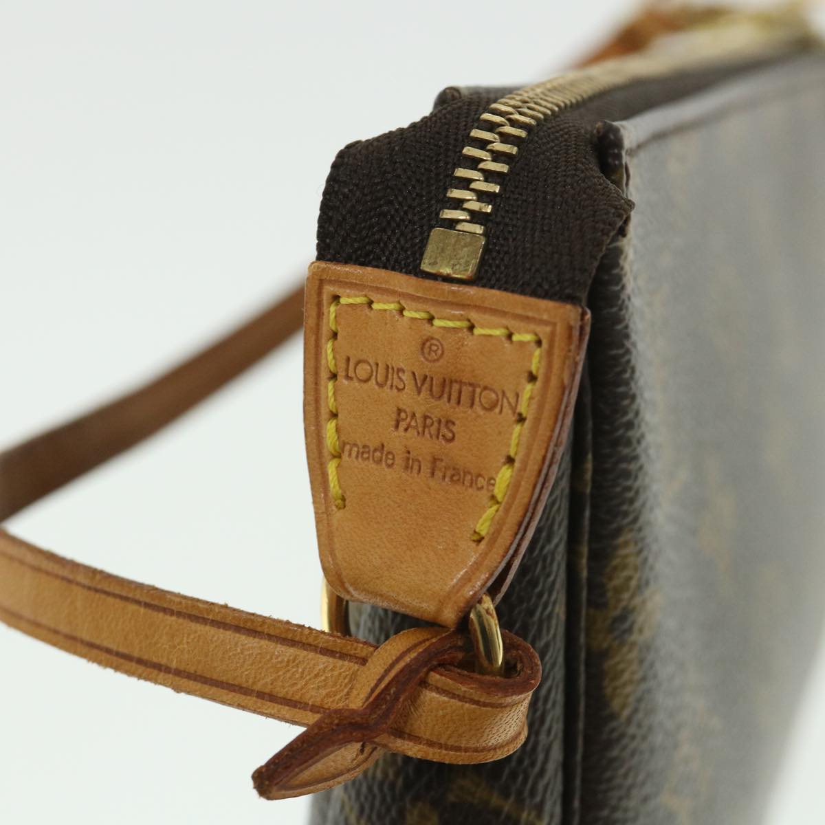 LOUIS VUITTON Monogram Pochette Accessoires Pouch M51980 LV 55106