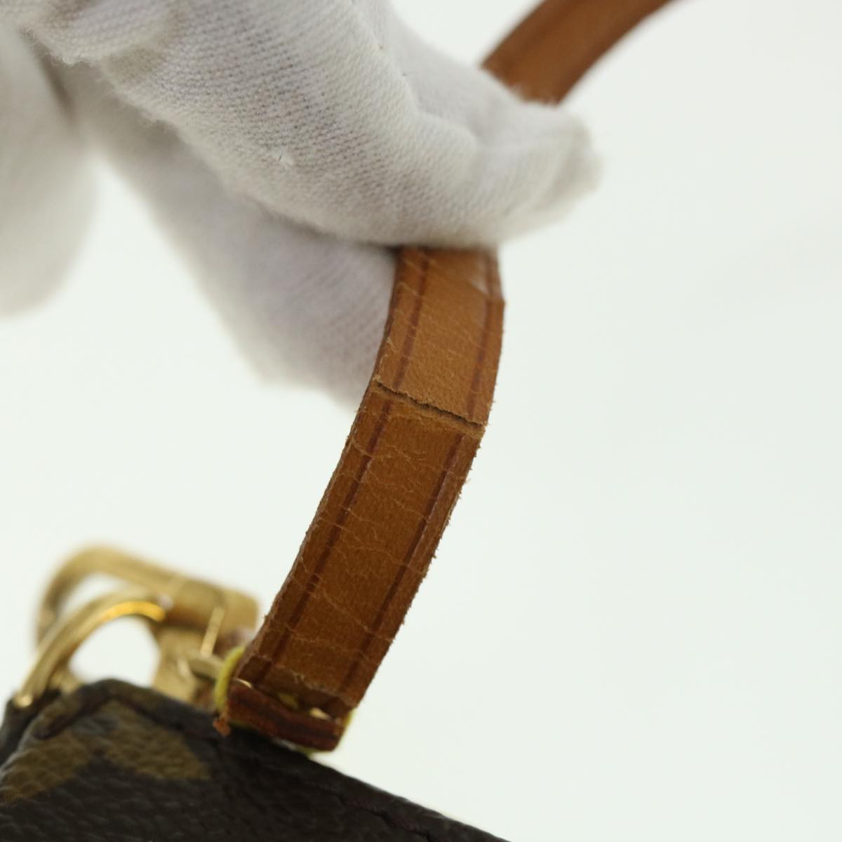 LOUIS VUITTON Monogram Pochette Accessoires Pouch M51980 LV 55106