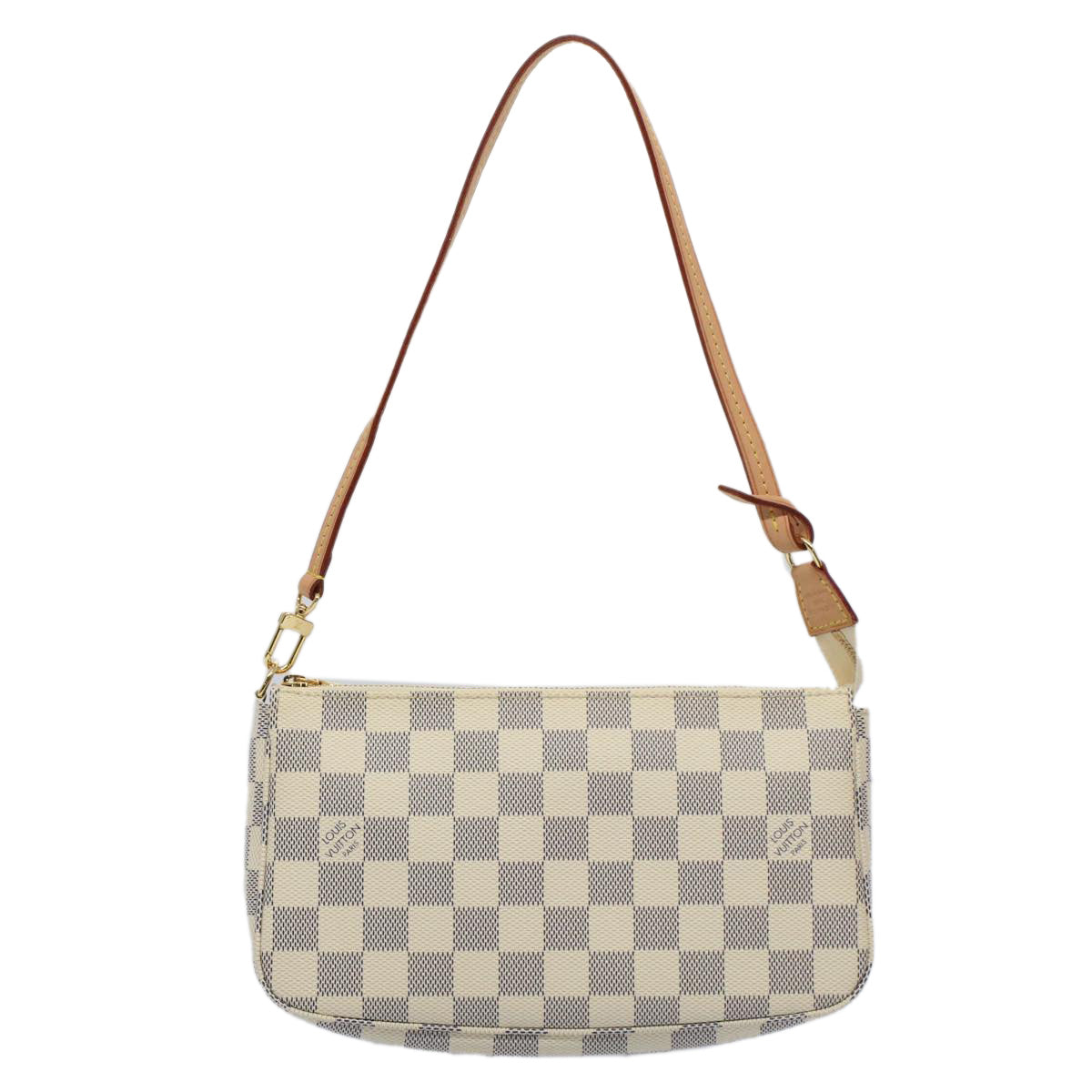 LOUIS VUITTON Damier Azur Pochette Accessoires Pouch N51986 LV 55108A