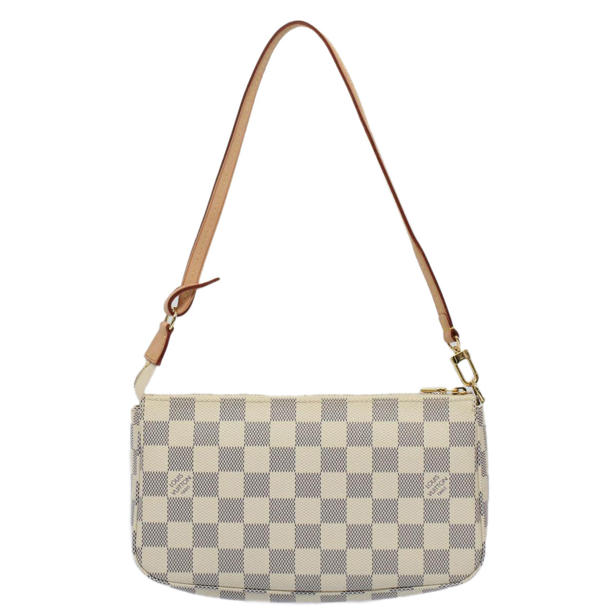 LOUIS VUITTON Damier Azur Pochette Accessoires Pouch N51986 LV 55108A