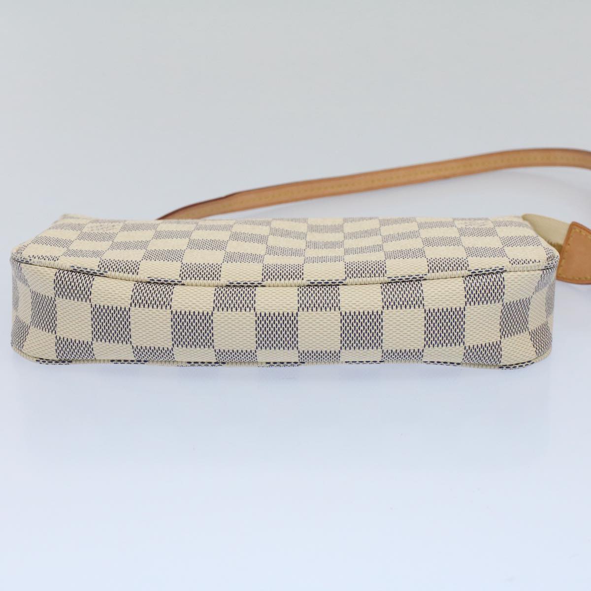 LOUIS VUITTON Damier Azur Pochette Accessoires Pouch N51986 LV 55108A