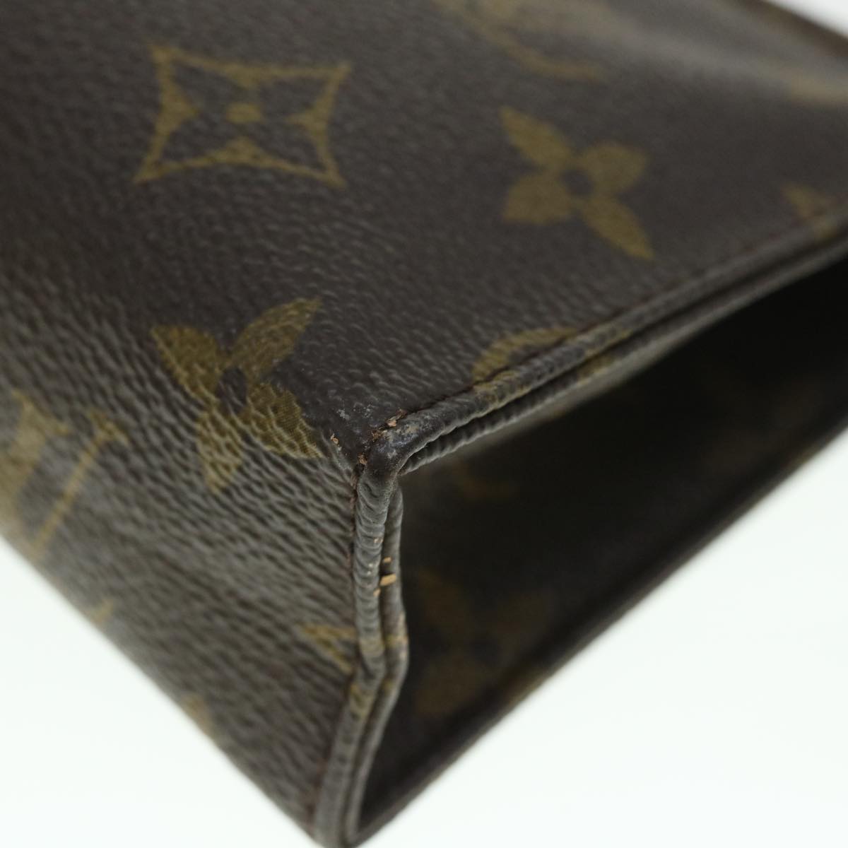 LOUIS VUITTON Monogram Poche Toilette 15 Pouch M47546 LV 55112