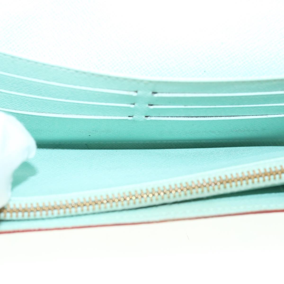LOUIS VUITTON Multicolor Portefeuille Sarah Long Wallet White M93532 55113