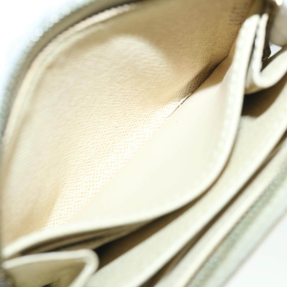 LOUIS VUITTON Damier Azur Zippy Coin Purse N60138 LV 55114