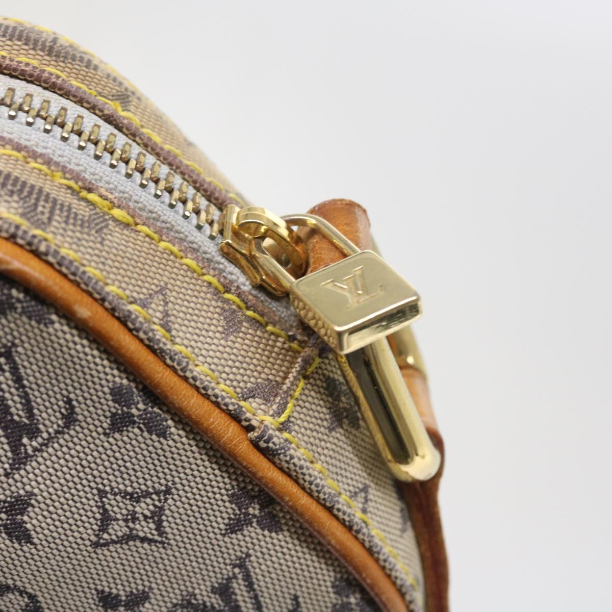 LOUIS VUITTON Monogram Mini Juliet MM Shoulder Bag Blue M92004 LV 55117
