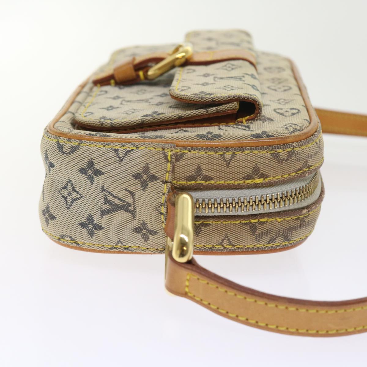 LOUIS VUITTON Monogram Mini Juliet MM Shoulder Bag Blue M92004 LV 55117