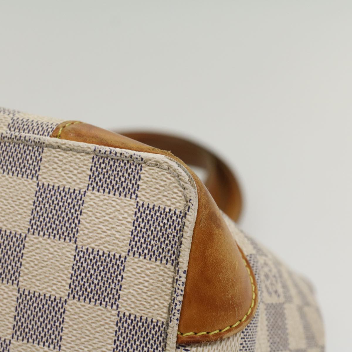 LOUIS VUITTON Damier Azur Hampstead PM Tote Bag N51207 LV 55125