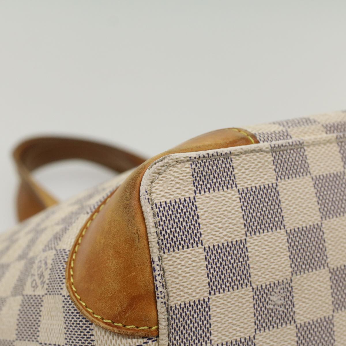 LOUIS VUITTON Damier Azur Hampstead PM Tote Bag N51207 LV 55125