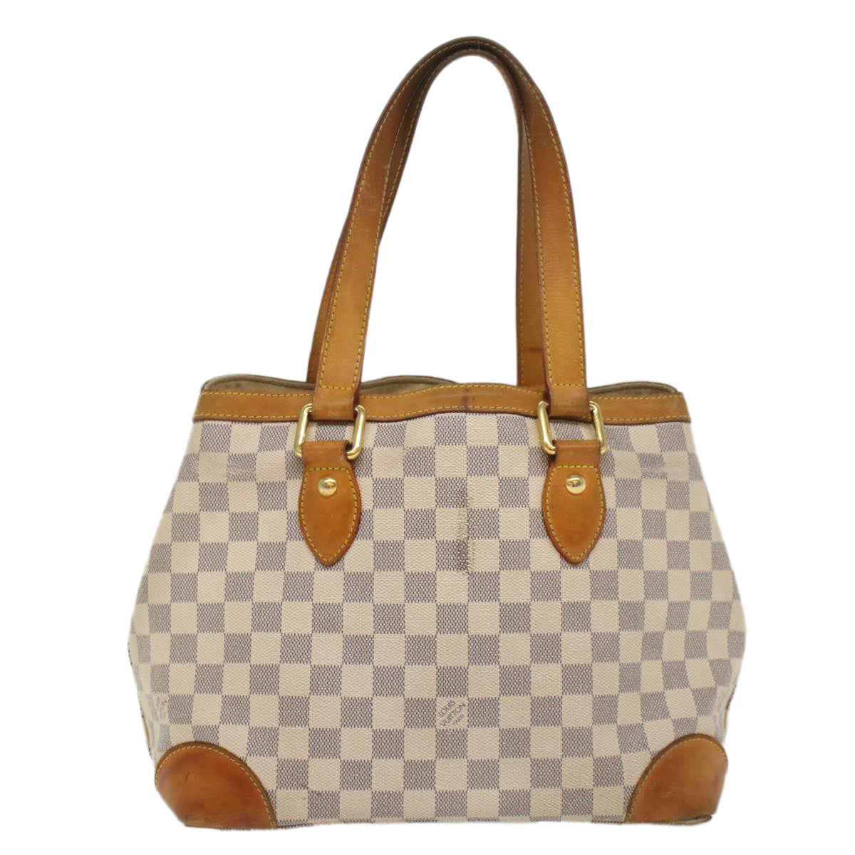 LOUIS VUITTON Damier Azur Hampstead PM Tote Bag N51207 LV 55125
