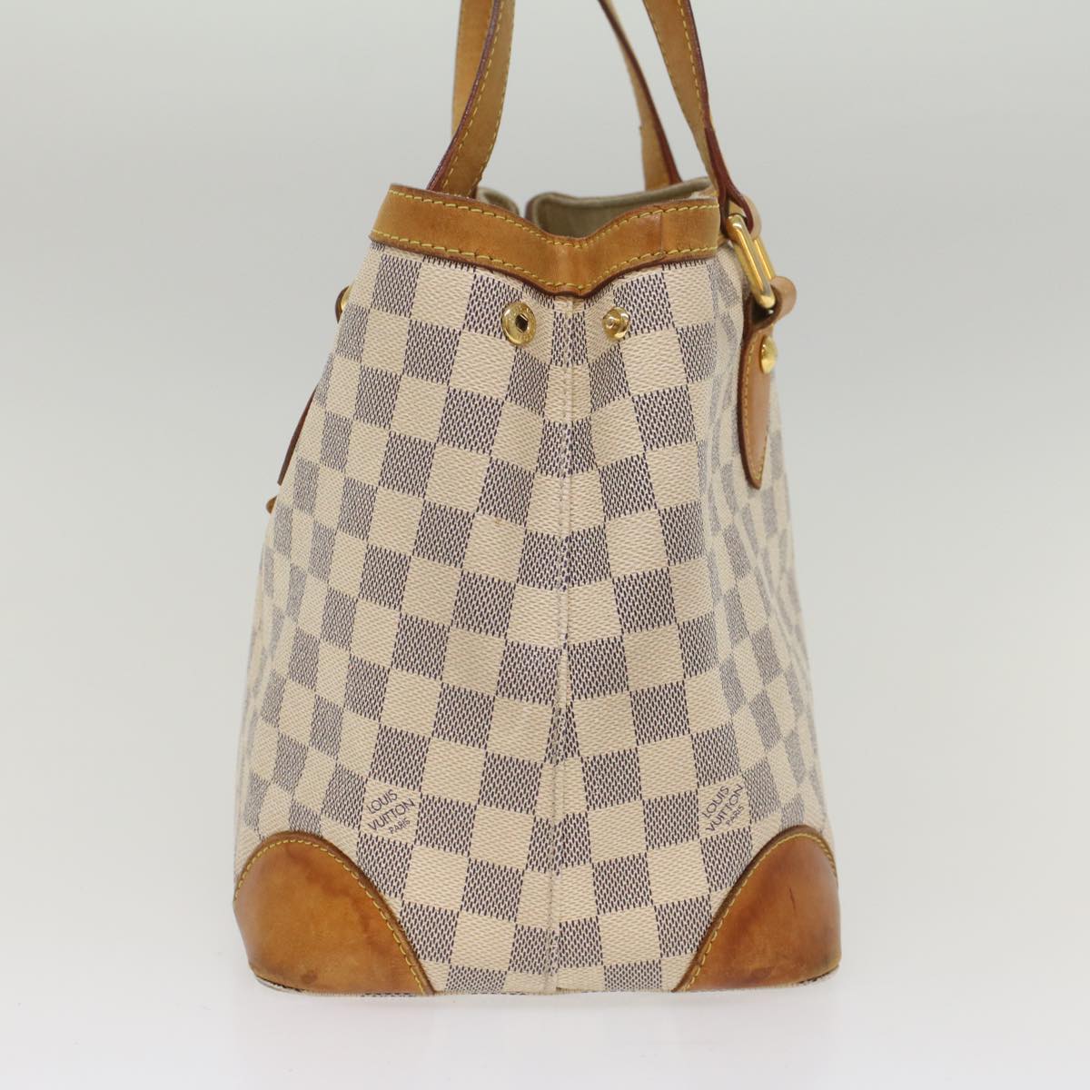 LOUIS VUITTON Damier Azur Hampstead PM Tote Bag N51207 LV 55125