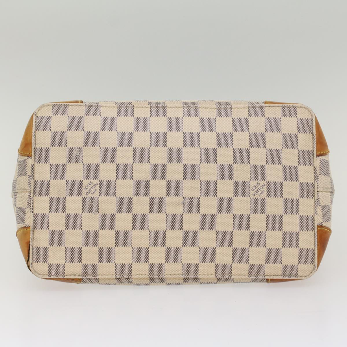 LOUIS VUITTON Damier Azur Hampstead PM Tote Bag N51207 LV 55125