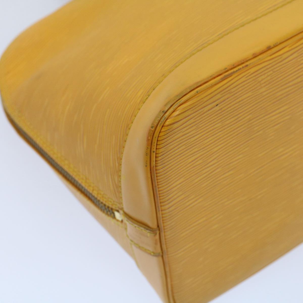 LOUIS VUITTON Epi Alma Hand Bag Tassili Yellow M52149 LV 55126