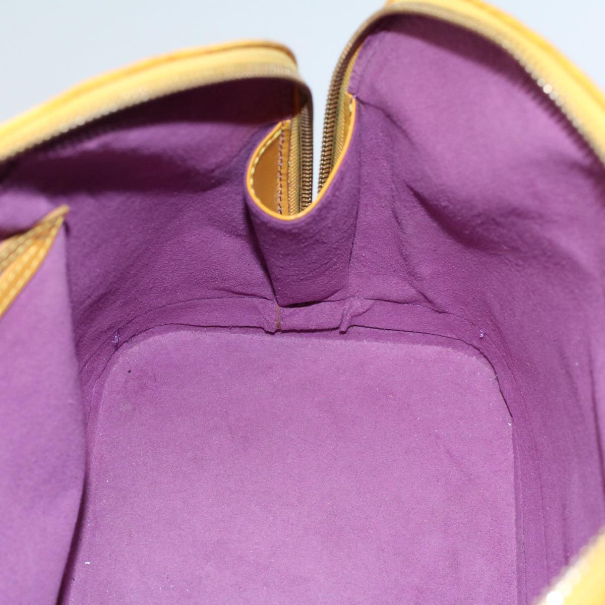 LOUIS VUITTON Epi Alma Hand Bag Tassili Yellow M52149 LV 55126