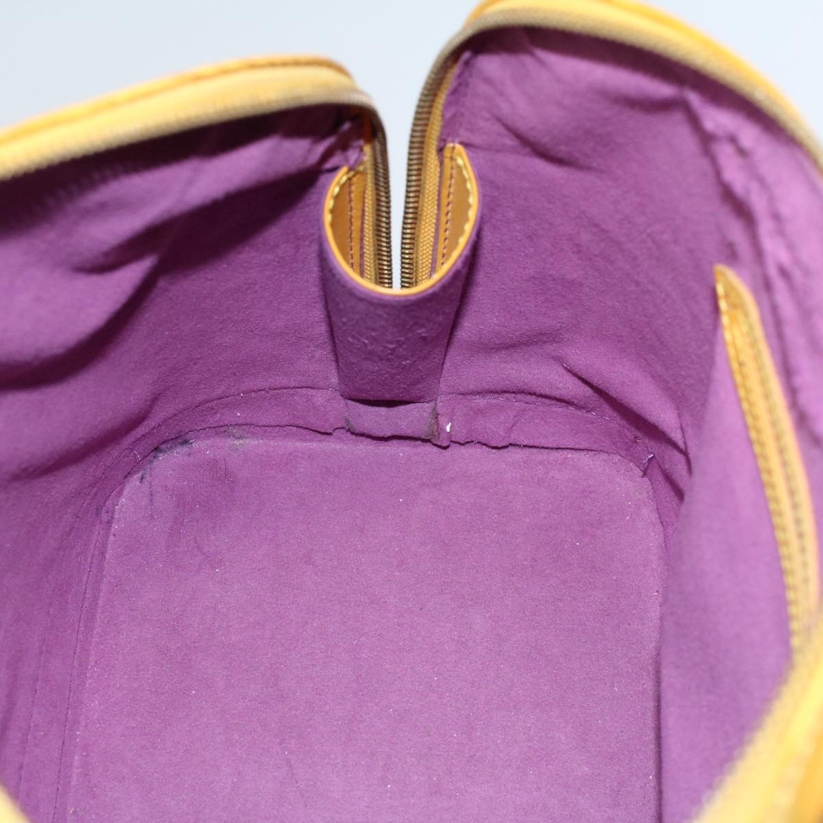 LOUIS VUITTON Epi Alma Hand Bag Tassili Yellow M52149 LV 55126