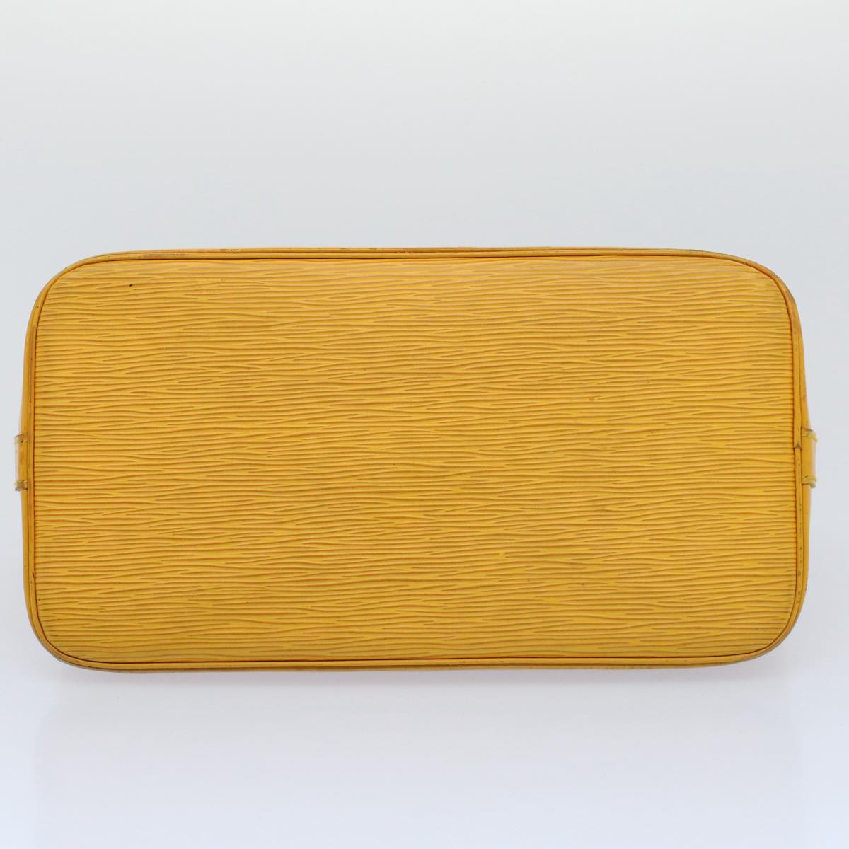 LOUIS VUITTON Epi Alma Hand Bag Tassili Yellow M52149 LV 55126
