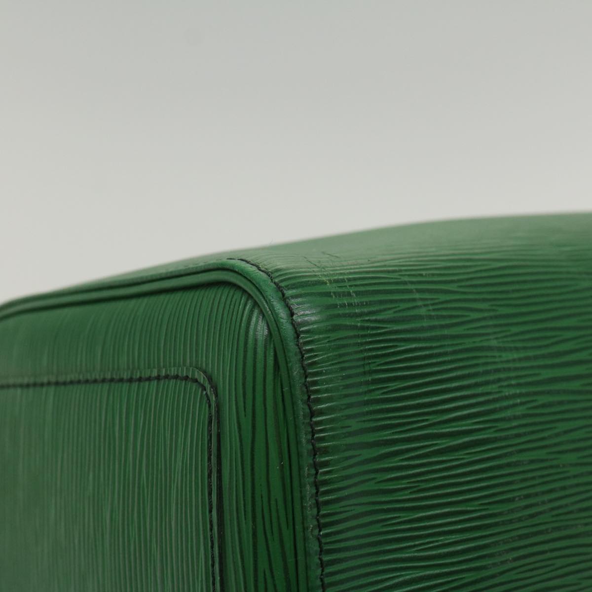 LOUIS VUITTON Epi Speedy 35 Hand Bag Borneo Green M42994 LV 55129