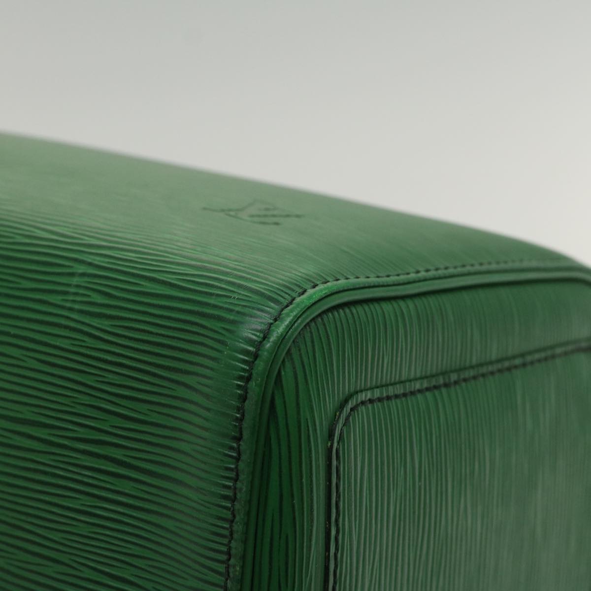 LOUIS VUITTON Epi Speedy 35 Hand Bag Borneo Green M42994 LV 55129