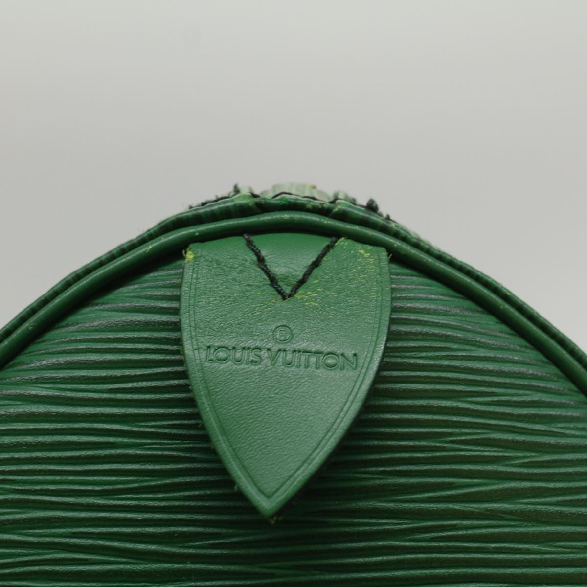 LOUIS VUITTON Epi Speedy 35 Hand Bag Borneo Green M42994 LV 55129