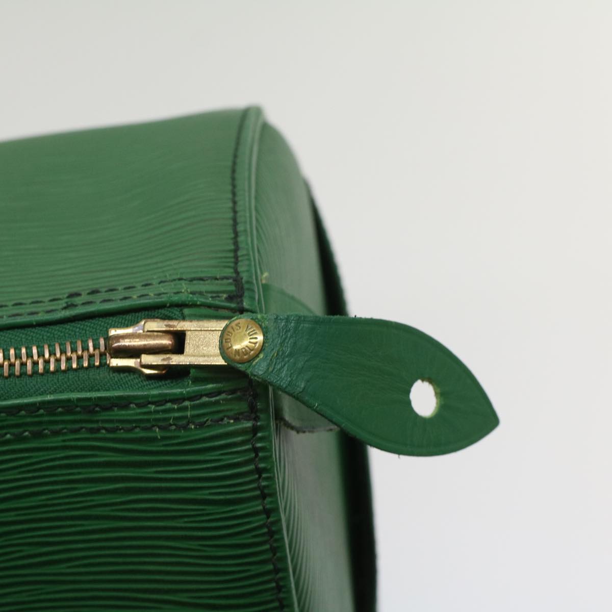 LOUIS VUITTON Epi Speedy 35 Hand Bag Borneo Green M42994 LV 55129