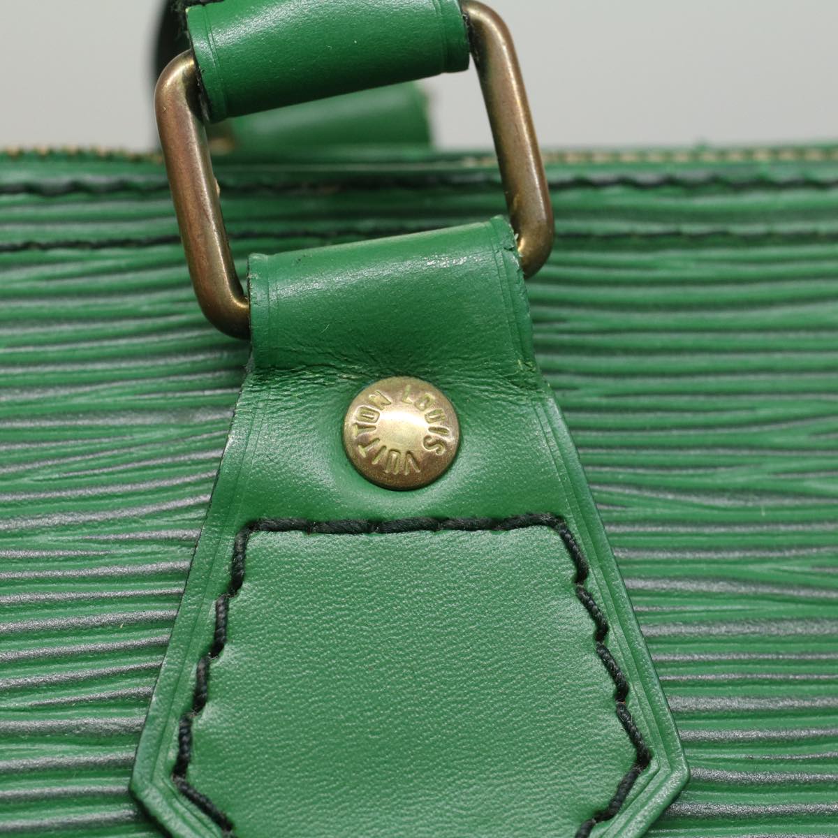 LOUIS VUITTON Epi Speedy 35 Hand Bag Borneo Green M42994 LV 55129