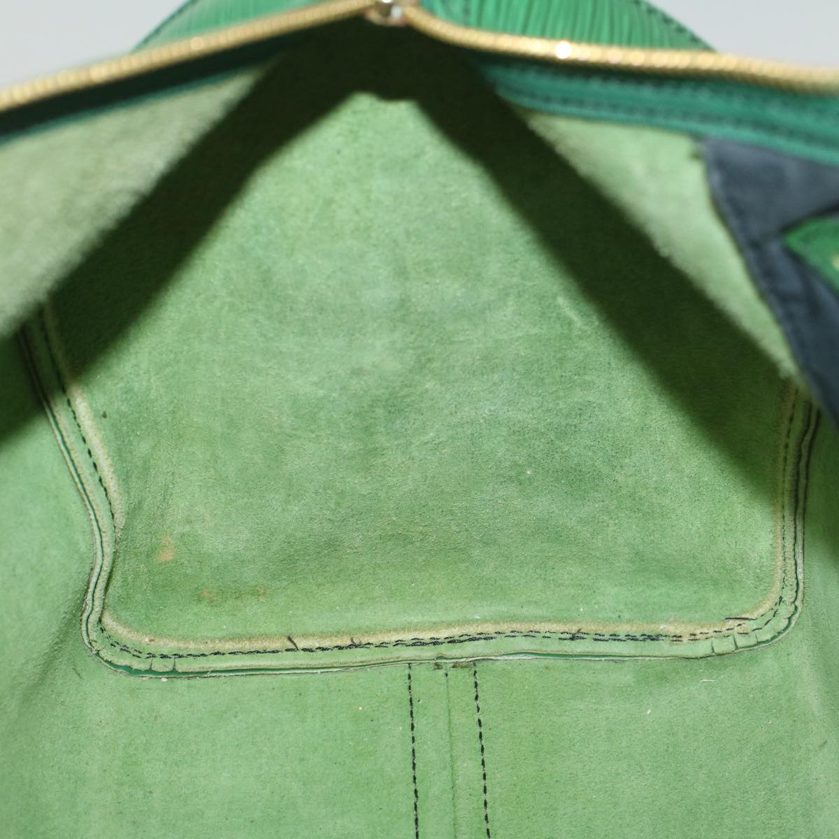 LOUIS VUITTON Epi Speedy 35 Hand Bag Borneo Green M42994 LV 55129