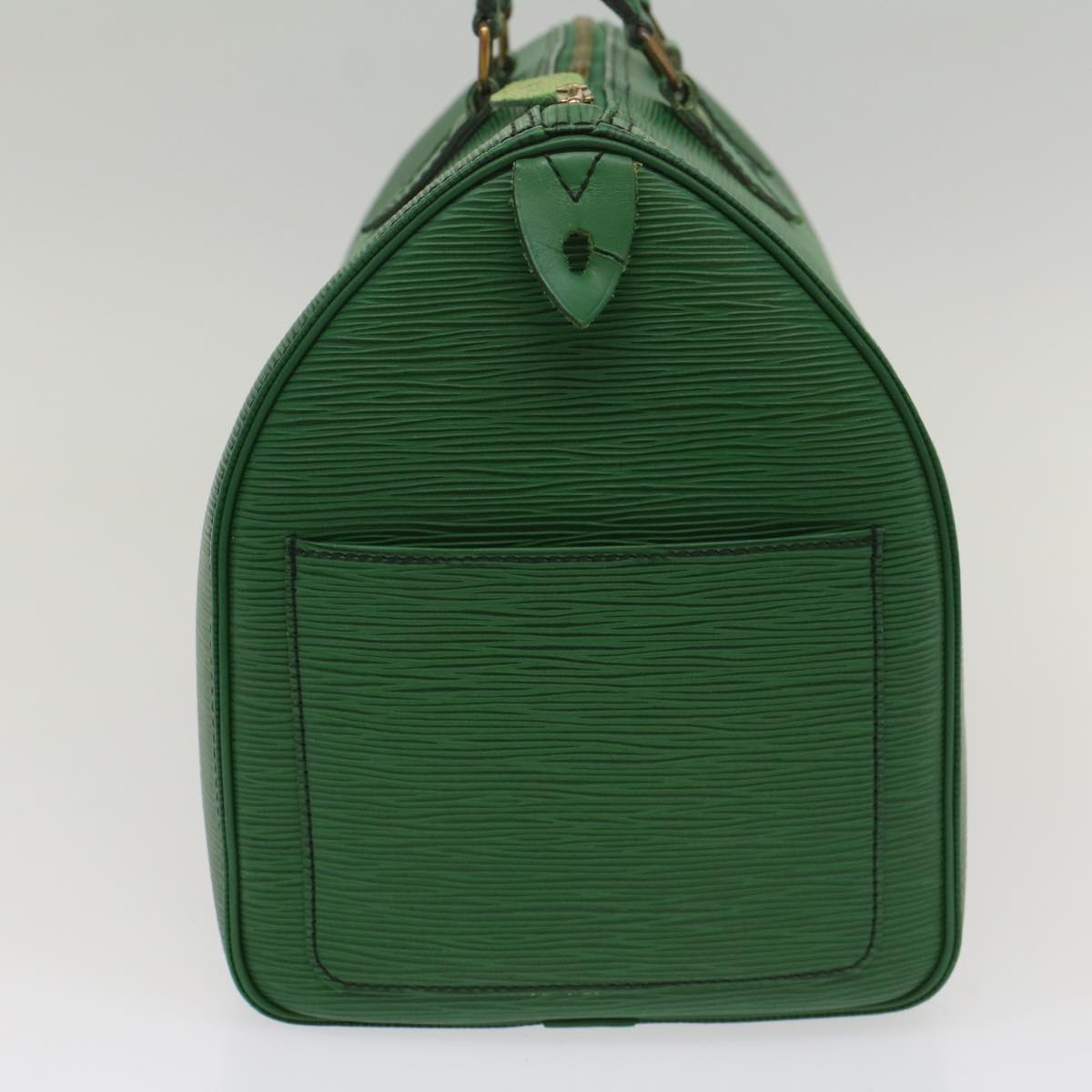 LOUIS VUITTON Epi Speedy 35 Hand Bag Borneo Green M42994 LV 55129