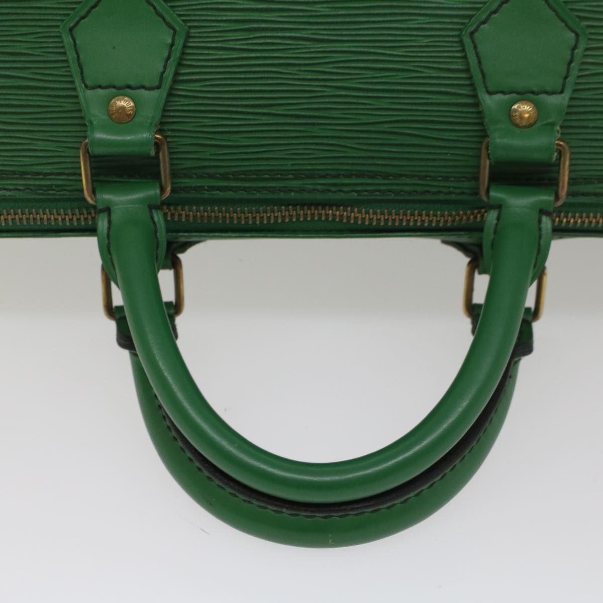 LOUIS VUITTON Epi Speedy 35 Hand Bag Borneo Green M42994 LV 55129