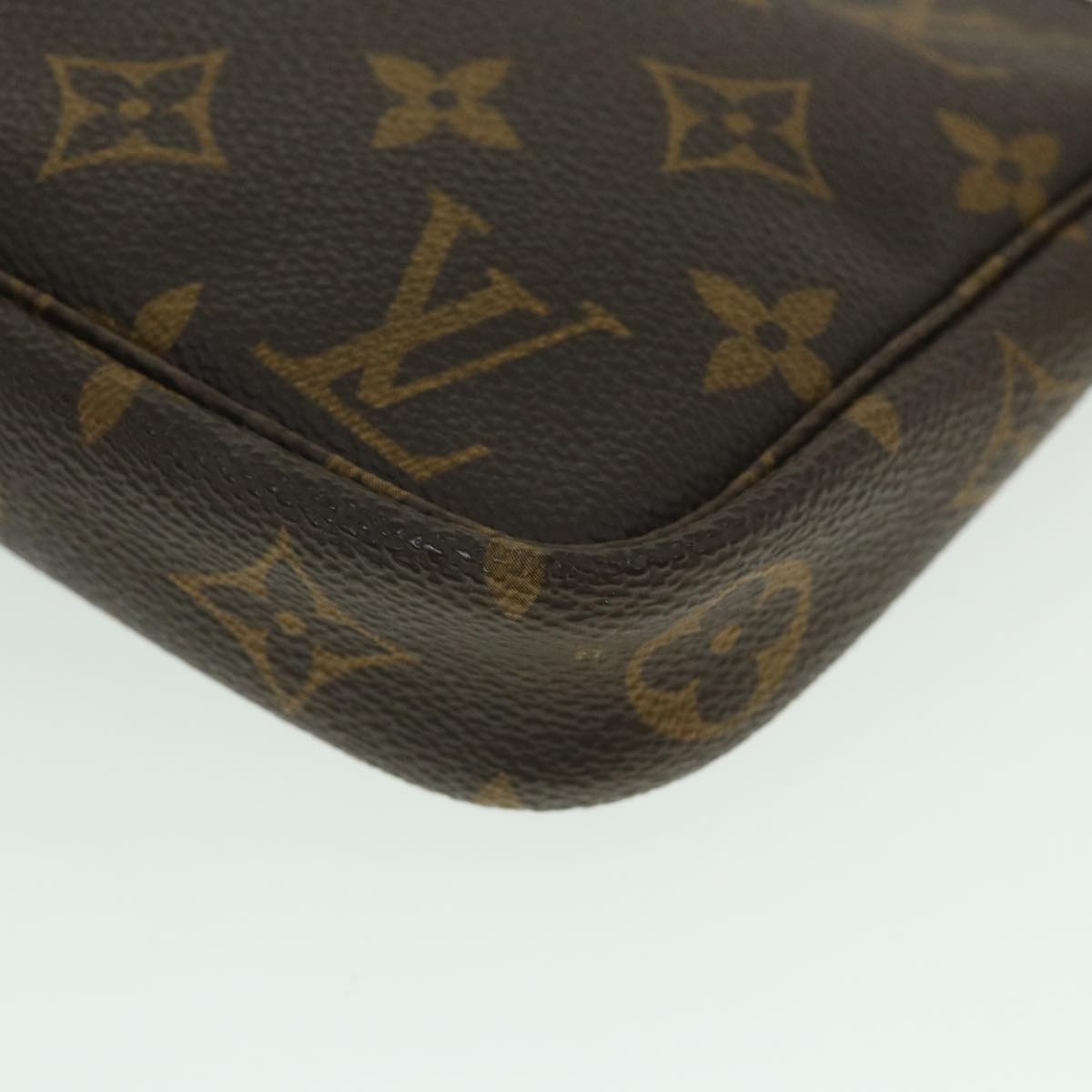 LOUIS VUITTON Monogram Pochette Accessoires Pouch M51980 LV 55130