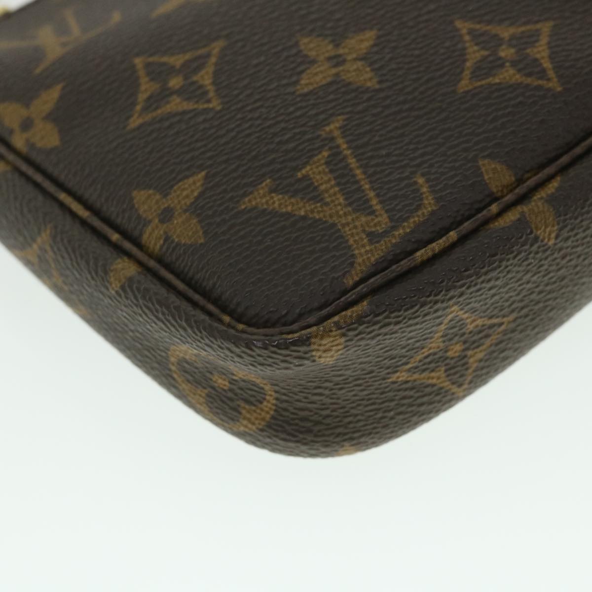 LOUIS VUITTON Monogram Pochette Accessoires Pouch M51980 LV 55130