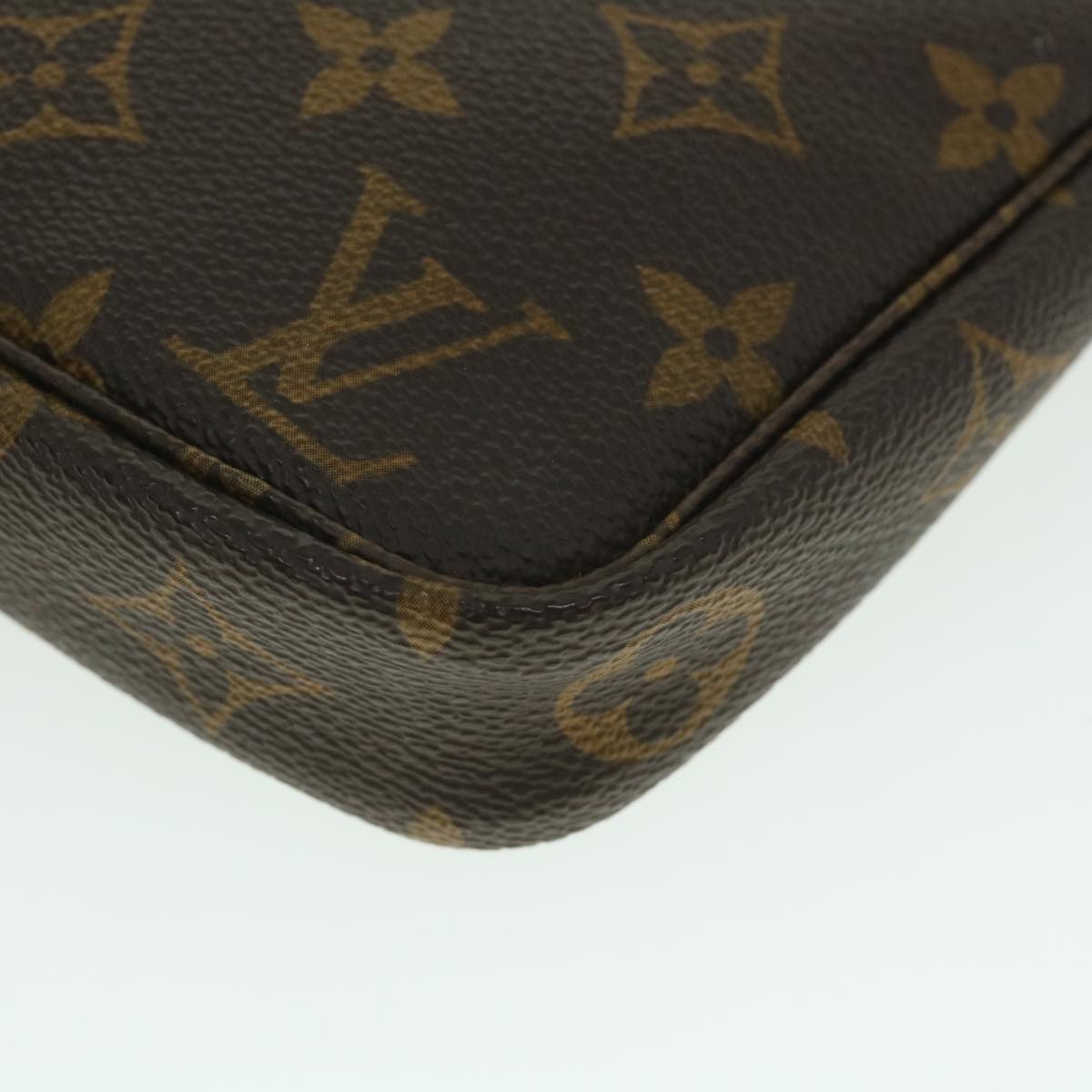 LOUIS VUITTON Monogram Pochette Accessoires Pouch M51980 LV 55130