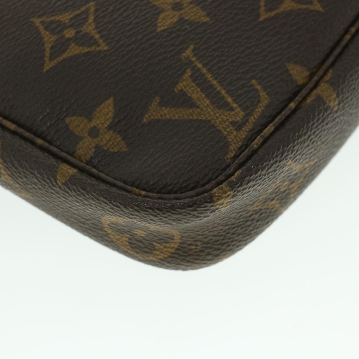 LOUIS VUITTON Monogram Pochette Accessoires Pouch M51980 LV 55130