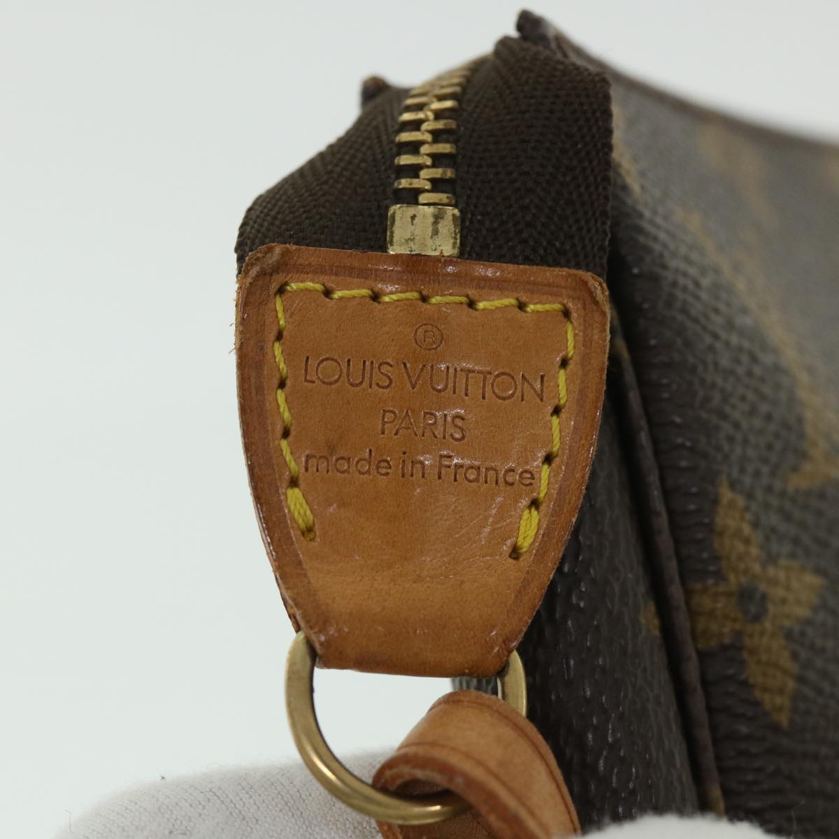LOUIS VUITTON Monogram Pochette Accessoires Pouch M51980 LV 55130
