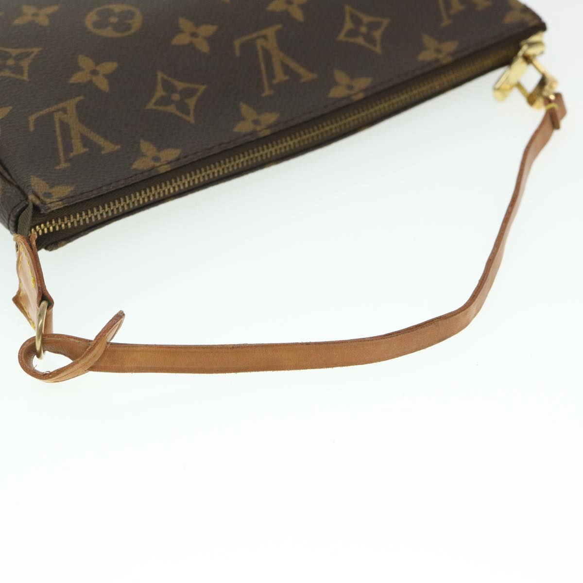 LOUIS VUITTON Monogram Pochette Accessoires Pouch M51980 LV 55130
