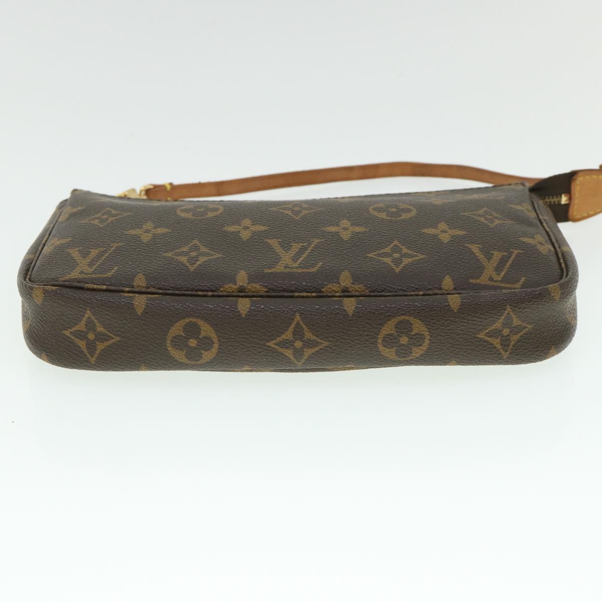 LOUIS VUITTON Monogram Pochette Accessoires Pouch M51980 LV 55130