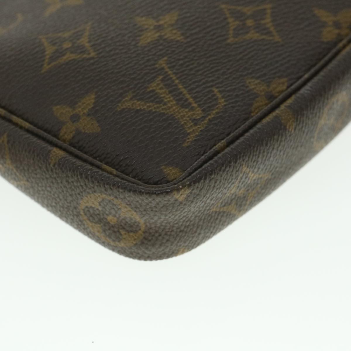 LOUIS VUITTON Monogram Pochette Accessoires Pouch M51980 LV 55132