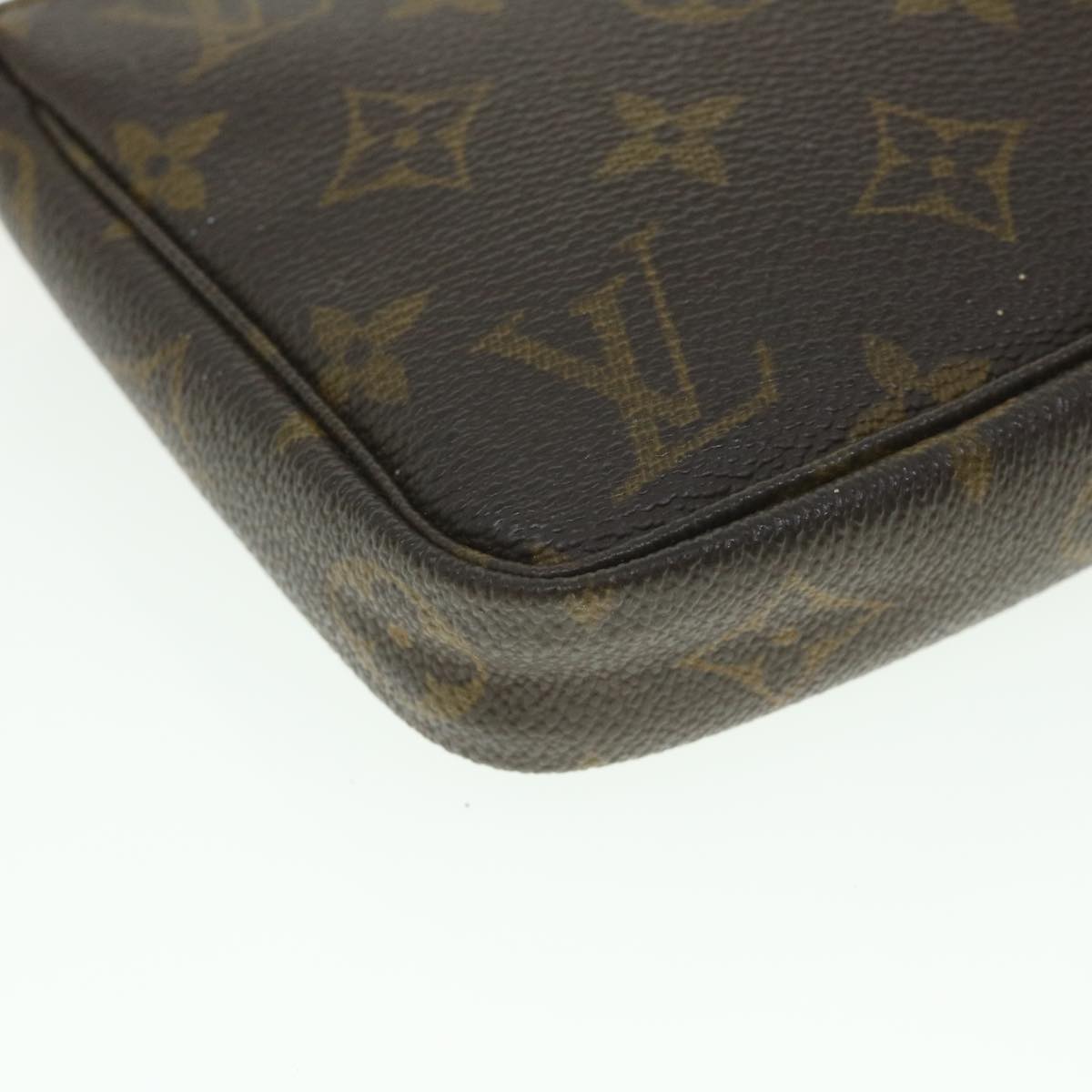 LOUIS VUITTON Monogram Pochette Accessoires Pouch M51980 LV 55132