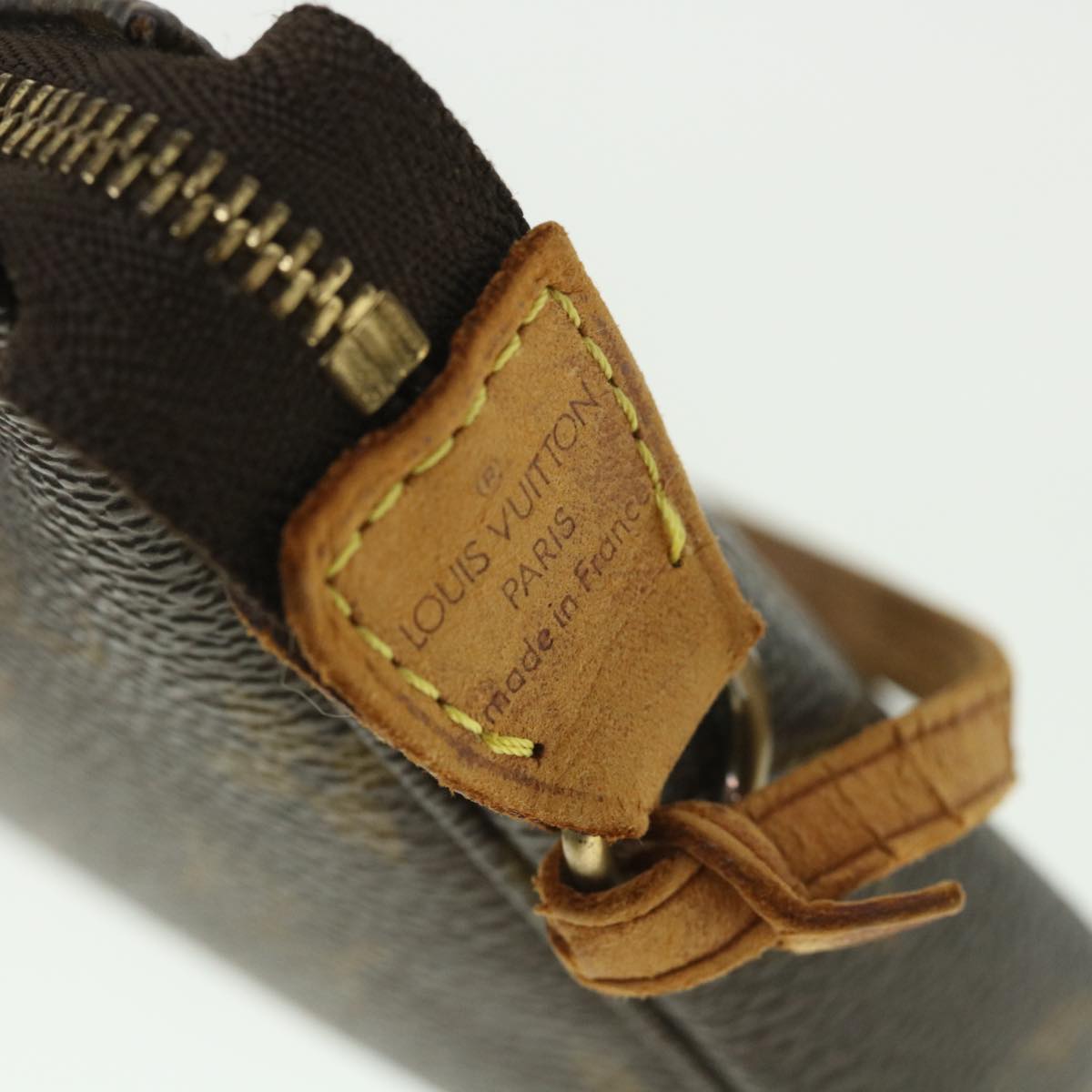 LOUIS VUITTON Monogram Pochette Accessoires Pouch M51980 LV 55132