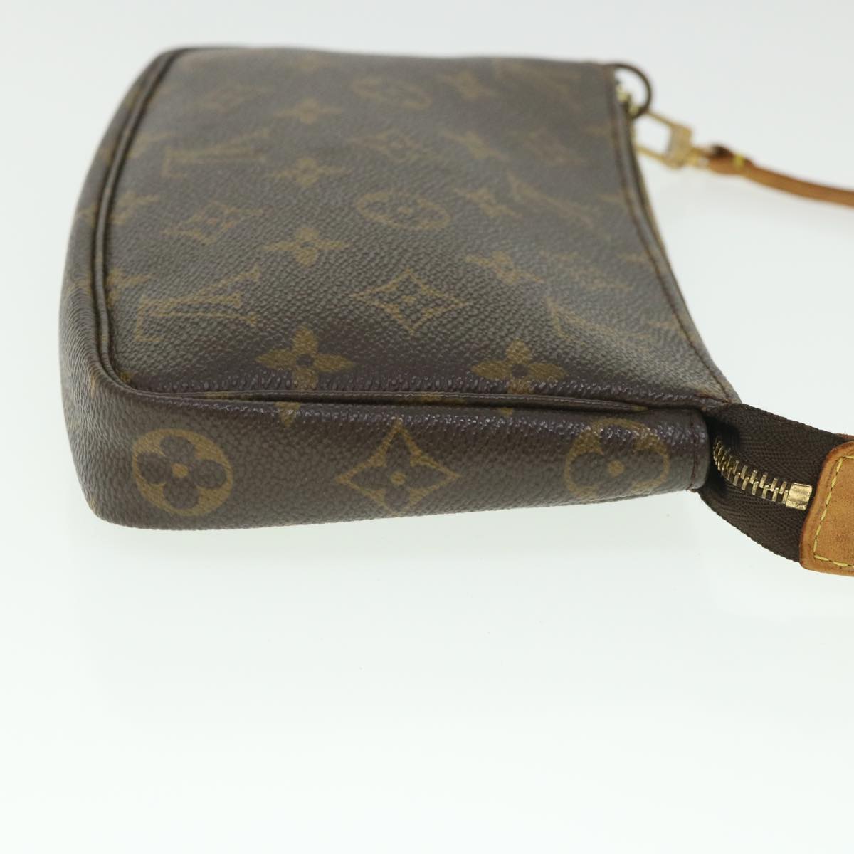 LOUIS VUITTON Monogram Pochette Accessoires Pouch M51980 LV 55132