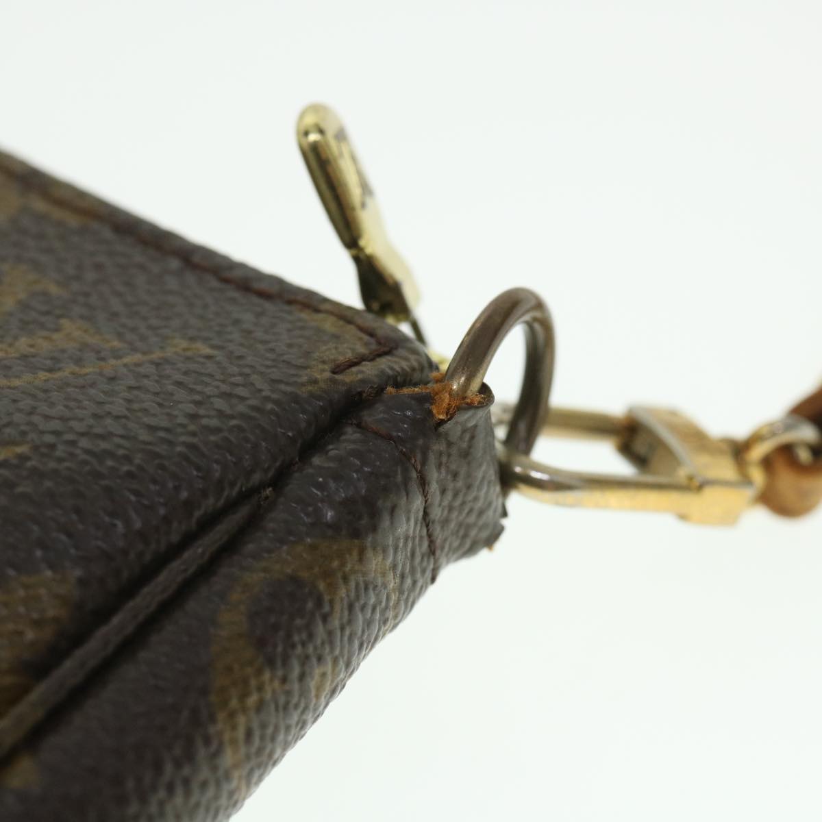 LOUIS VUITTON Monogram Pochette Accessoires Pouch M51980 LV 55132