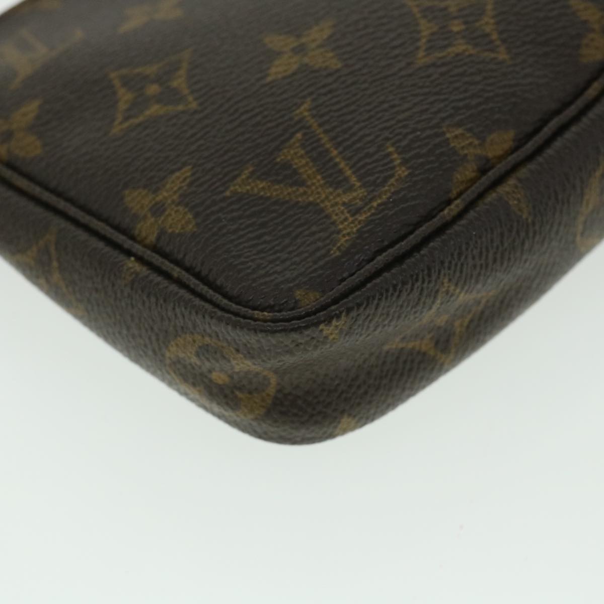 LOUIS VUITTON Monogram Pochette Accessoires Pouch M51980 LV 55133