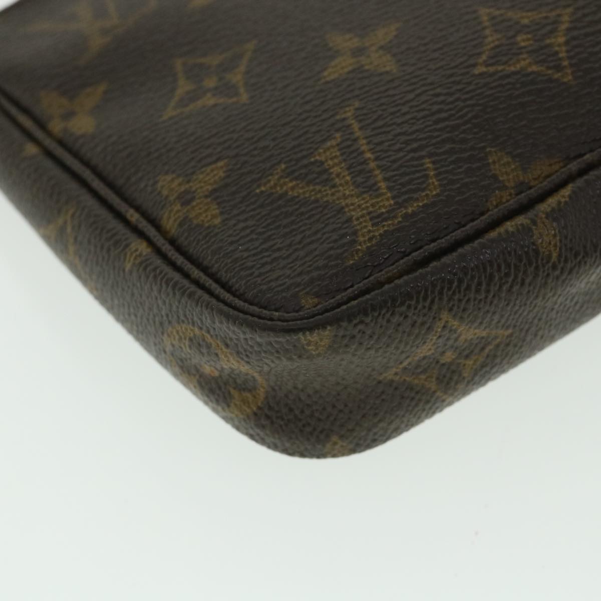 LOUIS VUITTON Monogram Pochette Accessoires Pouch M51980 LV 55133
