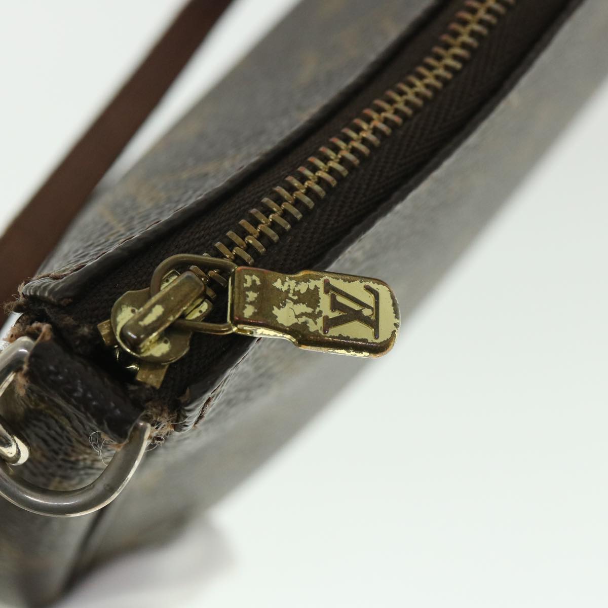 LOUIS VUITTON Monogram Pochette Accessoires Pouch M51980 LV 55133
