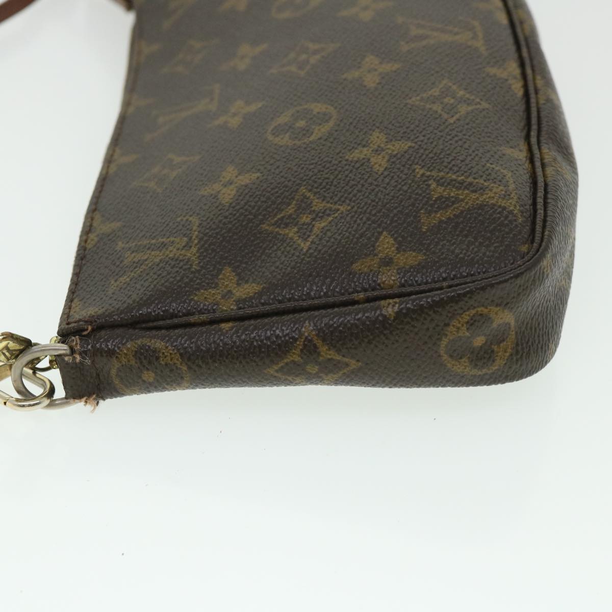 LOUIS VUITTON Monogram Pochette Accessoires Pouch M51980 LV 55133
